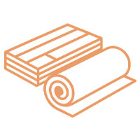 「建築資材（建材）配送」における主な取扱製品実績